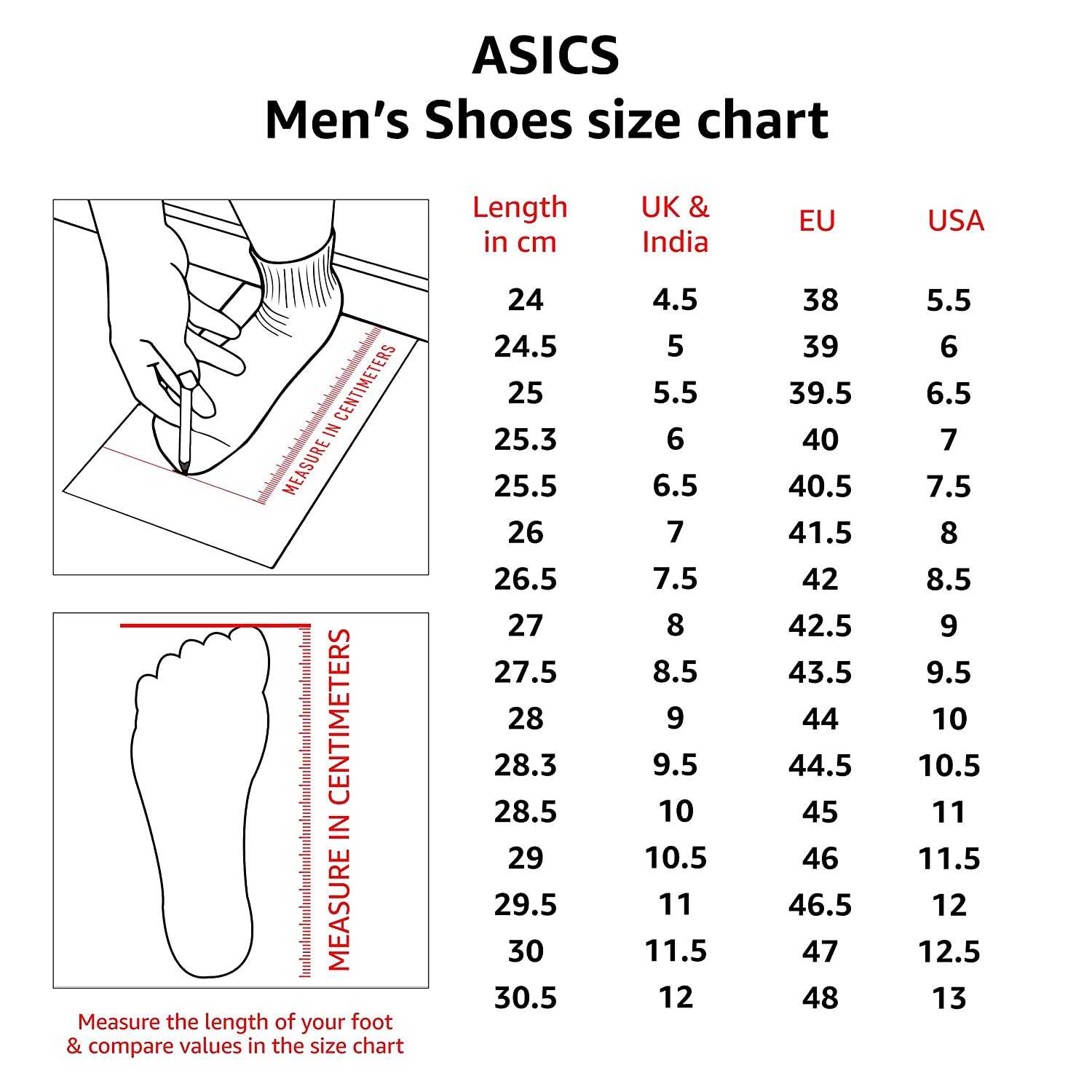 Размеры асикс кроссовки мужские. ASICS кроссовки Размерная сетка. Размерная сетка обуви асикс мужские кроссовки. Таблица размеров обуви асикс. ASICS 10 размер.